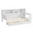 Wooden Twin Size Daybed With Storage Shelves, Multi-Functional Bed With Two Storage Drawers And Study Desk-1604917367