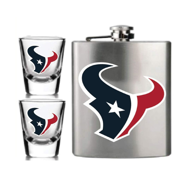 Stainless Steel Flask, Houston Texans