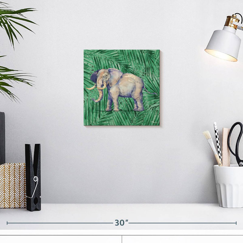 Emerald Veld Palms IV, H 10 po x l 10 po