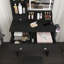 Modern small Vanity Desk ,featuring 3 modes of LED lighting with adjustable brightness-130619973