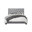 Silver/Gray Velvet