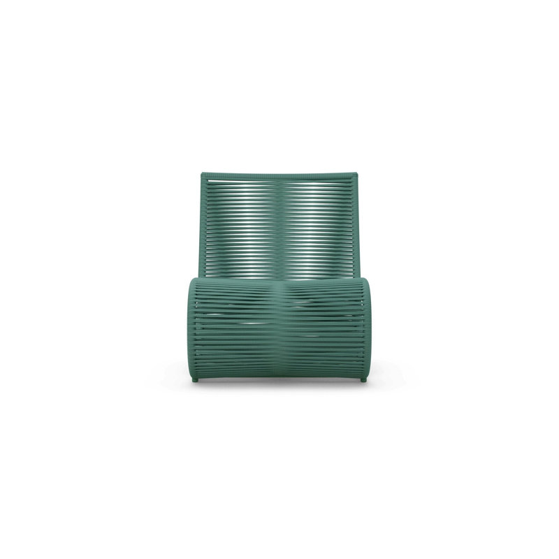 Wave Club Chair, Matte Forest