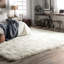 Chandra Rugs Giulia Collection Plush Modern Contemporary Hand-Woven Silver White Grey Shag Polyester Pile Material Handmade Area Rug-1762308405-1863563955