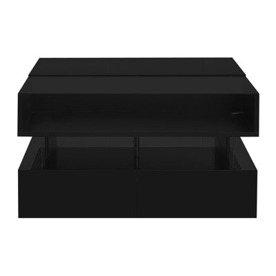 Square Lift Top Coffee Table With Storage