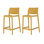 Tabouret de comptoir empilable Sensilla