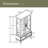 Lighted Glass Curio Display Cabinet-778595756