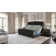 DuJuan 50.8" Adjustable Bed with Velvet Upholstered and Deep Button Tufted Headboard, with Dual Motor/ Nailhead Trim Wingback