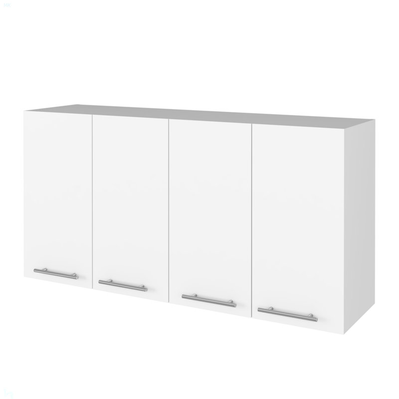 Armoire murale Stockton, Blanc