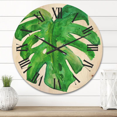 Solid Wood Wall Clock