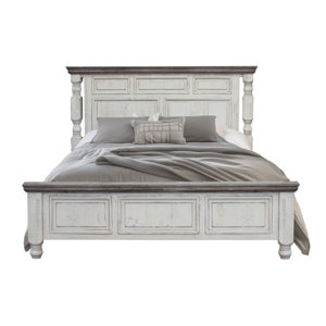 International Furniture Direct Stone California King Bed 