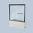 56"-60"W*58" H Semi-Frameless Double Sliding Tub Door, Bypass Bathtub Shower, 1/4" (6Mm) Thick SGCC Tempered Glass Door