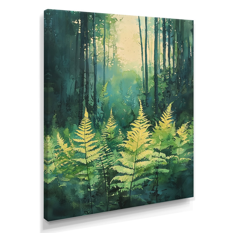 Geovanna - impressions sur toile florales, H 20 po x l 12 po, Toile tendue, Ne s’applique pas