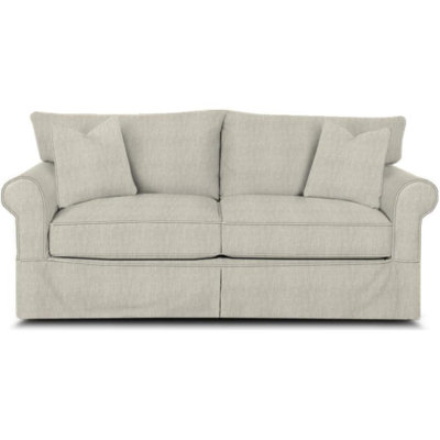 Amari 84"" Rolled Arm Slipcovered Sofa with Reversible Cushions -  Wayfair Custom Upholstery™, C0B71C5BAA164770B01B2BF8702F67A7