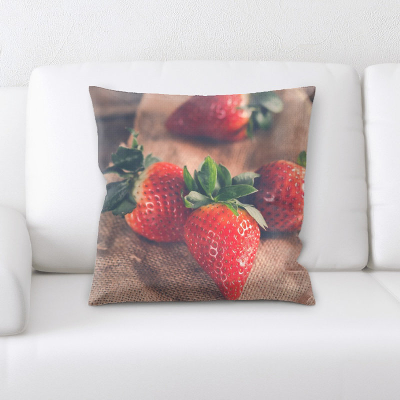 Coussin de fraises
