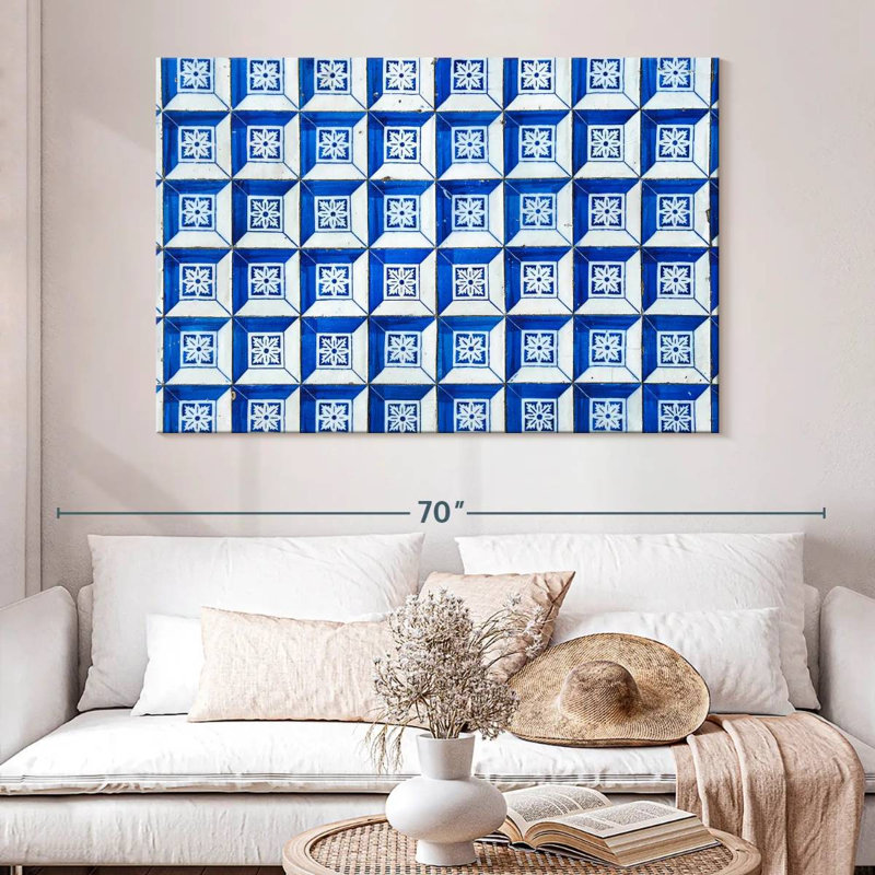 Kerner Abstract Ceramic, 34" H x 51" W