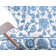 Tapis ivoire / bleu Muth