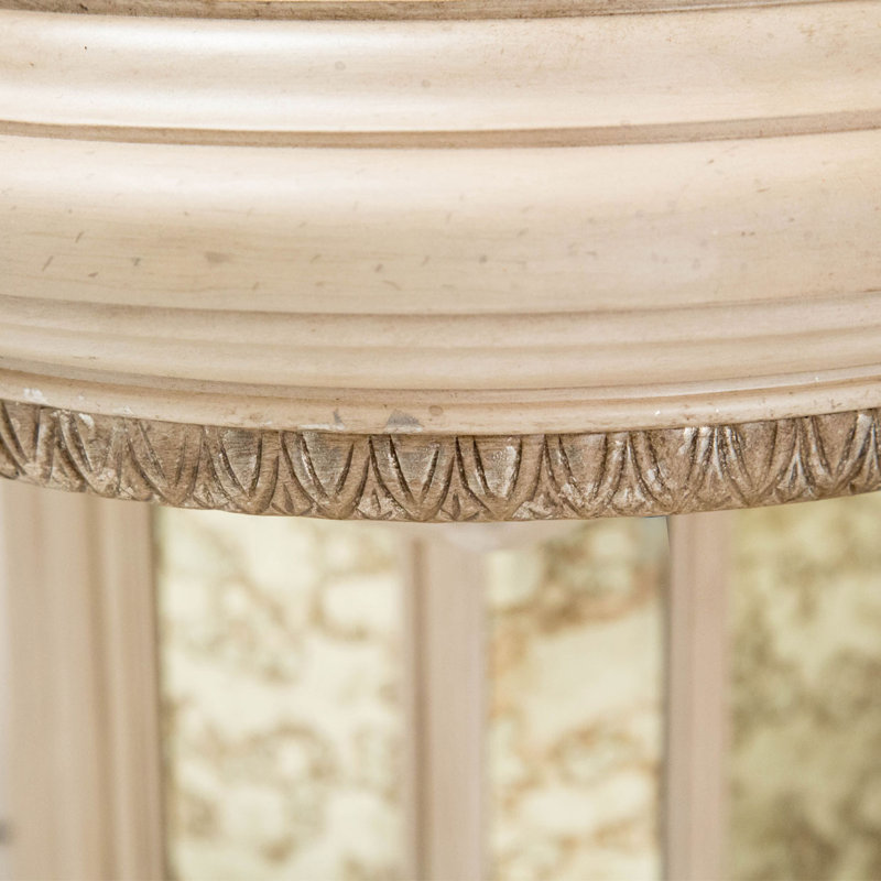 Platine De Royale Champagne Extendable Dining Table, Champagne