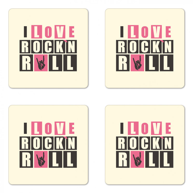 Sous-verre musique musique rock