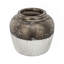 Vase rond rond avec large ouverture pour arrangements floraux et présentation autonome