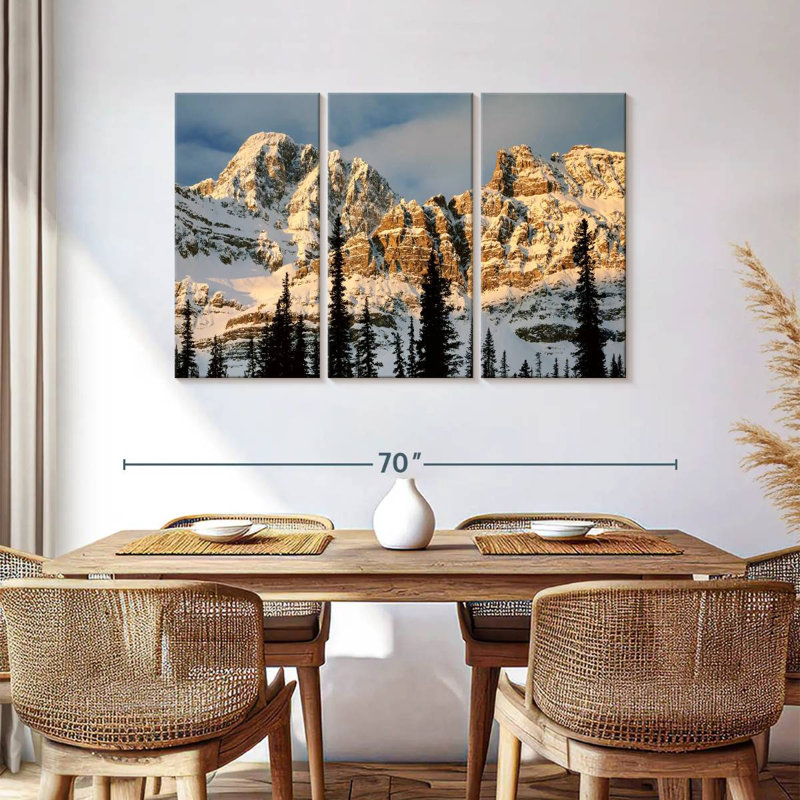 Alvord Banff National Park Mountains, 36" H x 57" W