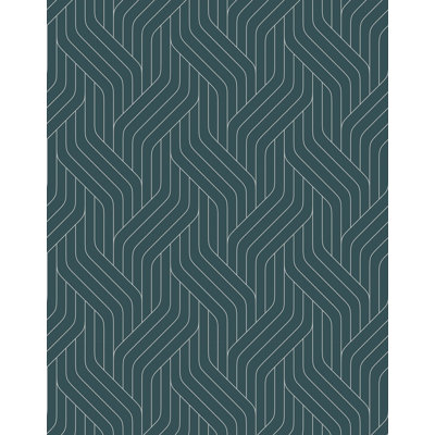 Sturbridge Art Deco Line Wallpaper