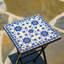23 po Support pour plante rond Tall Mosaique
