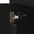 Black Kitchen Island With Drop Countertop And Storage. 5 Wheels, For Dinning Room Use Different Spaces Cart Cabinet Door Storage Wheels-681782423