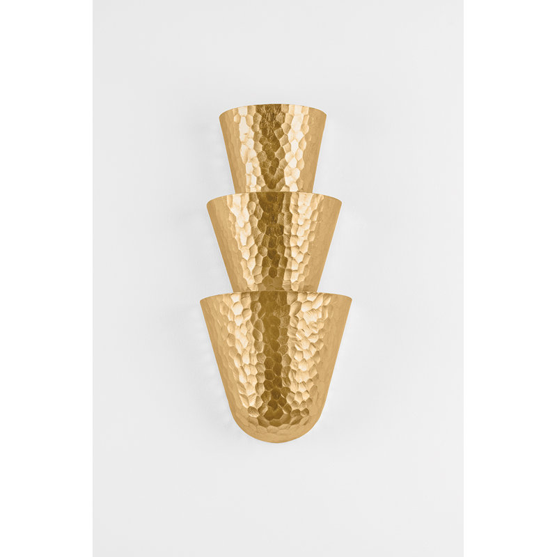 Bucharest 8.25" Wall Sconce, Gold