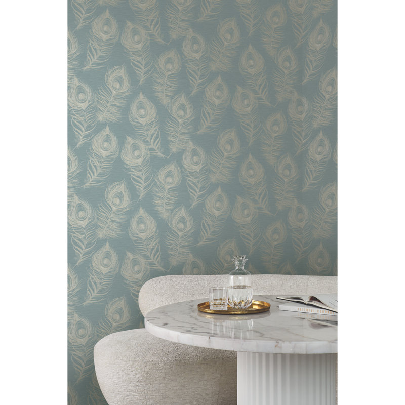 Wallpaper Roll, Dark Teal