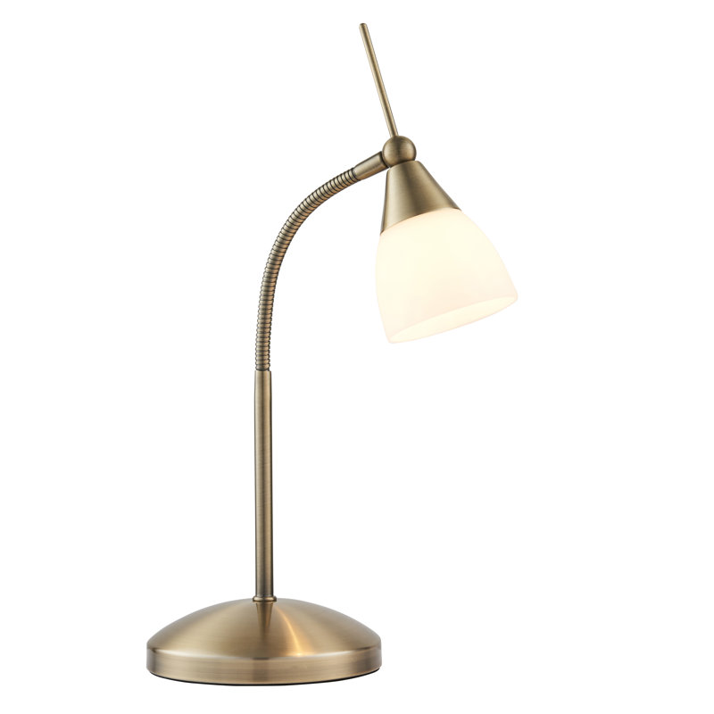 Abell Metal Desk Lamp, Antik