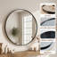 Miroir mural rond en aluminium, miroir circulaire moderne pour meuble-lavabo, entrée, salon-126356011-126561343