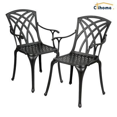 Metal Outdoor Dining Armchair