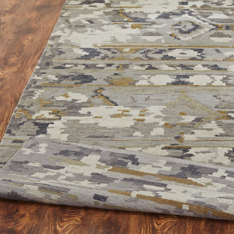 Mesa Mirage Hand Knotted Area Rug, Rectangle 9' x 12'