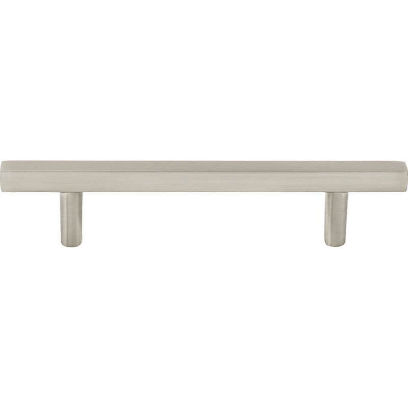 Dominique Bar Pull, Satin Nickel, 3 3/4"