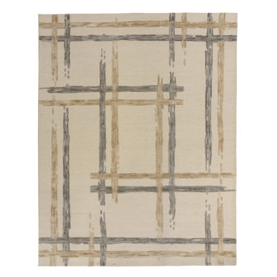 Hand Tufted Wool/Tencel Area Rug