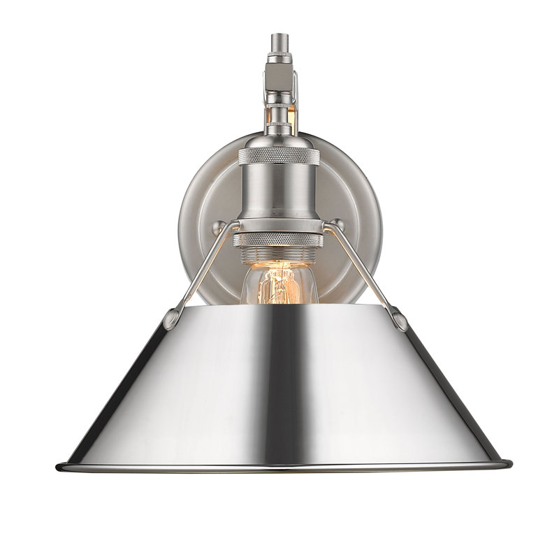 Weatherford Steel Spotlight, Pewter, Chrome