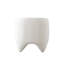 Fauteuil d'appoint Link en tissu ivoire Elite