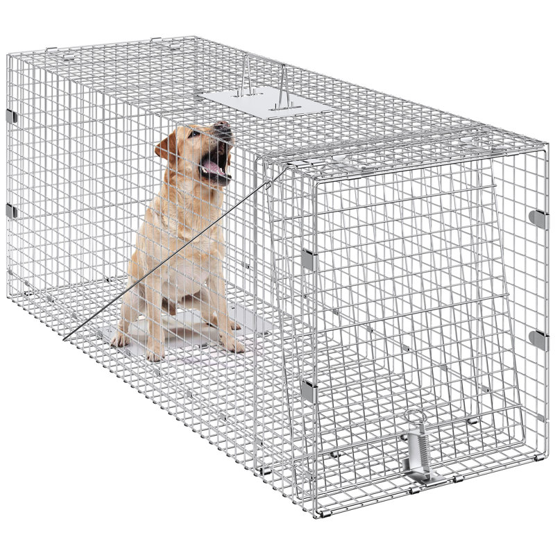 Weather Resistant Small Animal Cage, 45.7cm H x 106.7cm W x 40.6cm D