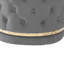 Repose-pieds / tabouret gris Annavictoria