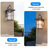 Outdoor Wall Lantern with Clear Seeded Glass, Waterproof Exterior Wall Light-699674655-699674651