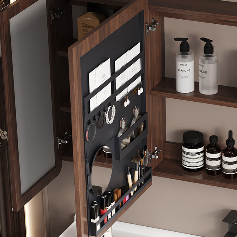 Retro high-end style simple bathroom cabinet