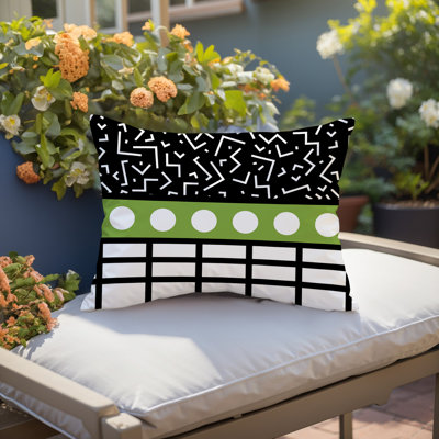 Oreiller rectangulaire réversible intérieur / extérieur Poptik