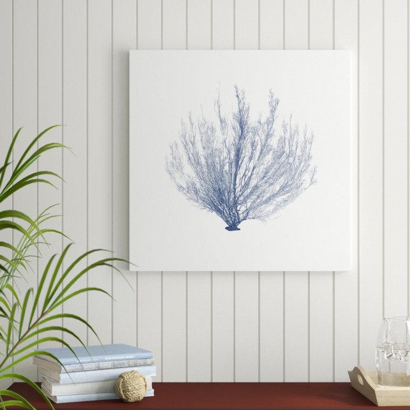«Marine Seaweed VI», peinture sur toile, H 30 po x l 30 po