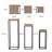 Billye Iron Plant Stand 1 Tier Set of 3