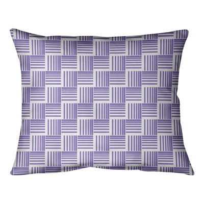Coussin lombaire à rayures classiques Baskettressées