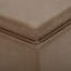 Stone Faux Leather Ottoman-210322366