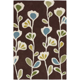 Inhabit Designer Brown Area Rug