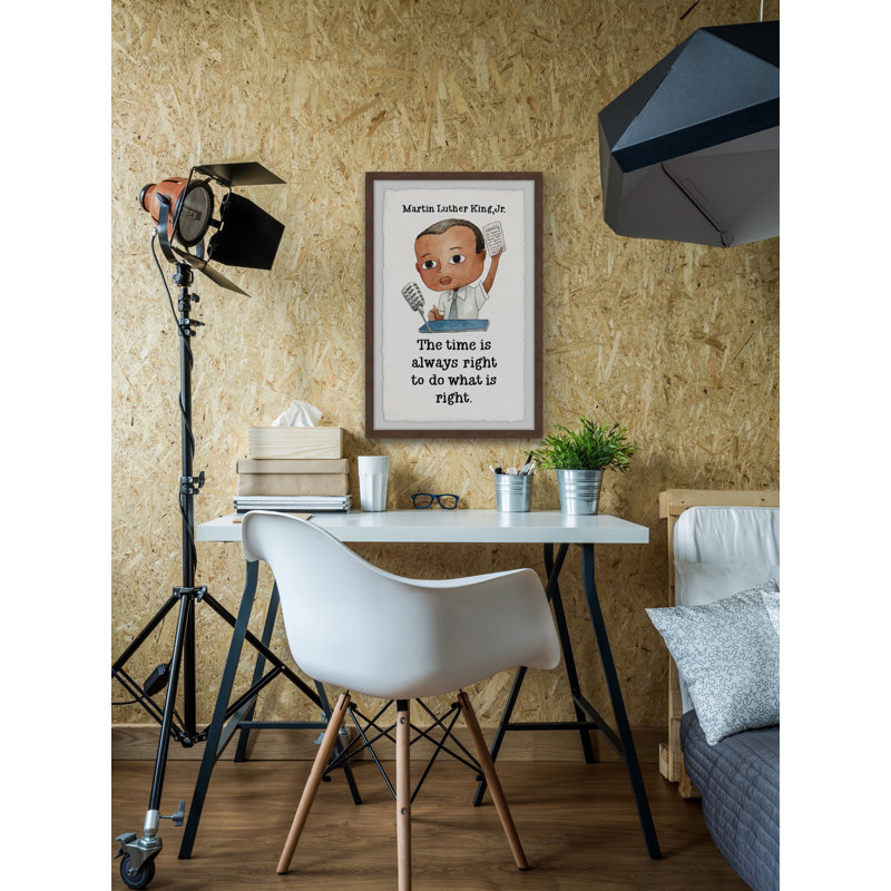 «Bowker Do the Right Thing», reproduction encadrée, H 36 po x l 24 po x 1,5 po