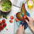 Ambesonne Earth Tempered Glass Cutting Board Earth Inner Core Science Multicolor