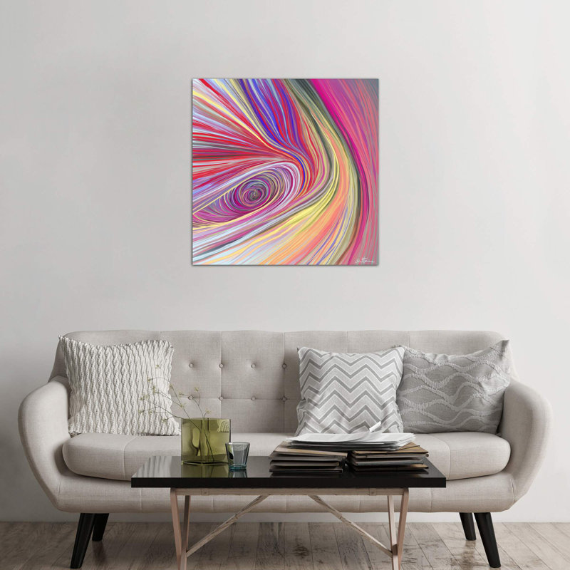Pure Abstract III by Ben Heine - Print on Canvas, 93.98 cm H x 93.98 cm W x 1.91 cm D, No Framed